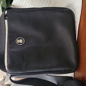 TOUS grain leather small crossbody.